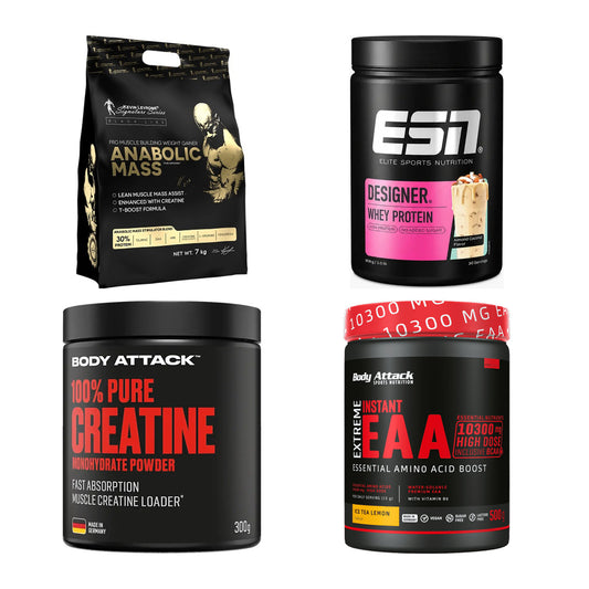 Masseaufbau für Fortgeschrittene: Kevin Levrone Anabolic + 3 weitere – alle enthaltenen Artikel