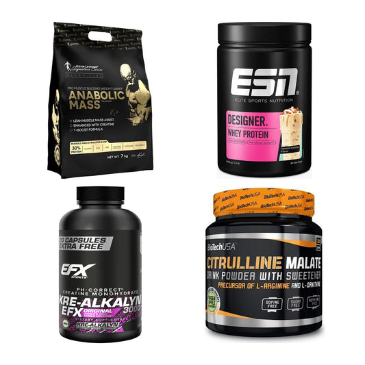 Masseaufbau für Fortgeschrittene: Kevin Levrone Anabolic + 3 weitere – alle enthaltenen Artikel
