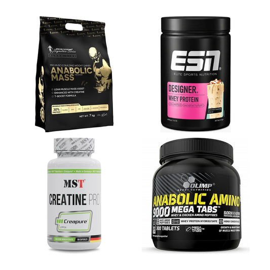 Masseaufbau für Fortgeschrittene: Kevin Levrone Anabolic + 3 weitere – alle enthaltenen Artikel