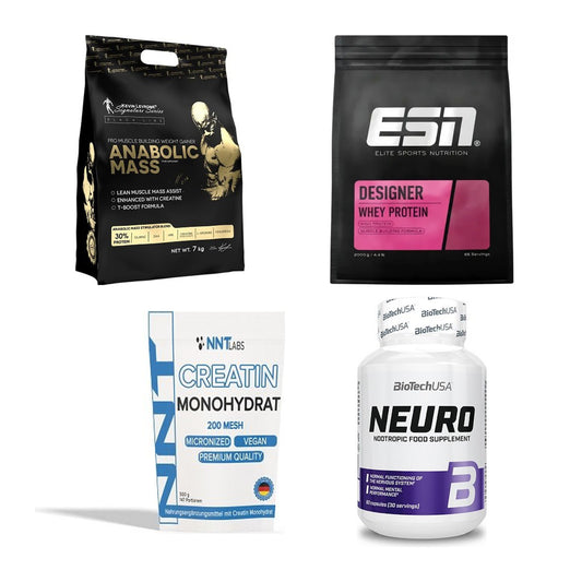 Masseaufbau für Fortgeschrittene: Kevin Levrone Anabolic + 3 weitere – alle enthaltenen Artikel
