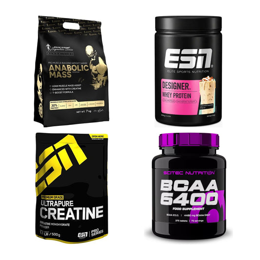 Masseaufbau für Fortgeschrittene: Kevin Levrone Anabolic + 3 weitere – alle enthaltenen Artikel