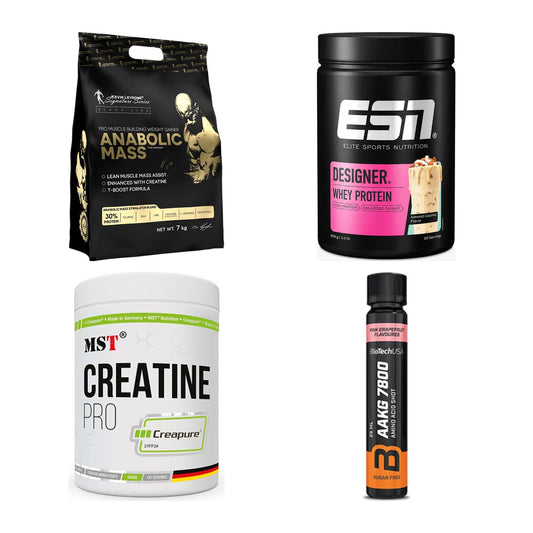 Masseaufbau für Fortgeschrittene: Kevin Levrone Anabolic + 3 weitere – alle enthaltenen Artikel