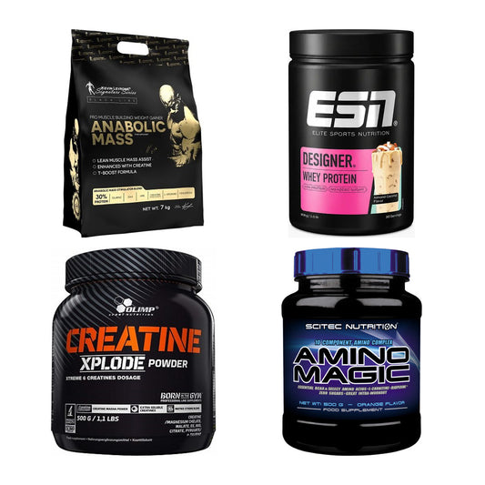 Masseaufbau für Fortgeschrittene: Kevin Levrone Anabolic + 3 weitere – alle enthaltenen Artikel
