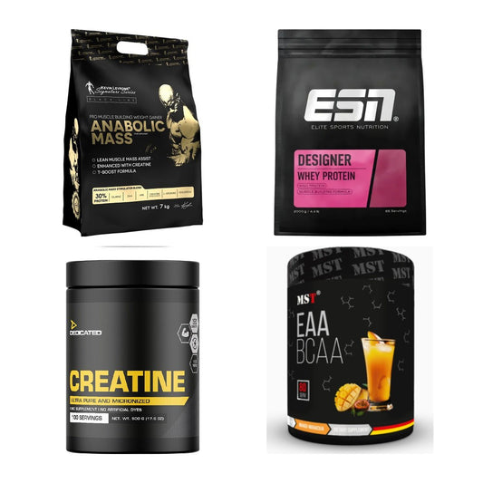Masseaufbau für Fortgeschrittene: Kevin Levrone Anabolic + 3 weitere – alle enthaltenen Artikel