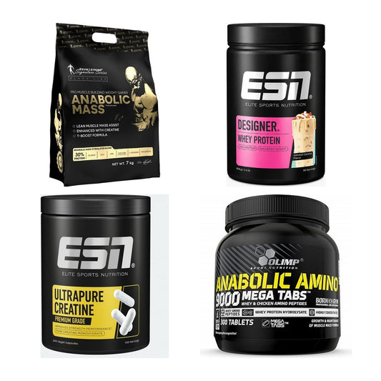 Masseaufbau für Fortgeschrittene: Kevin Levrone Anabolic + 3 weitere – alle enthaltenen Artikel