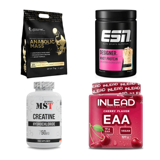 Masseaufbau für Fortgeschrittene: Kevin Levrone Anabolic + 3 weitere – alle enthaltenen Artikel