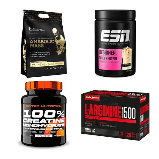 Masseaufbau für Fortgeschrittene: Kevin Levrone Anabolic + 3 weitere – alle enthaltenen Artikel
