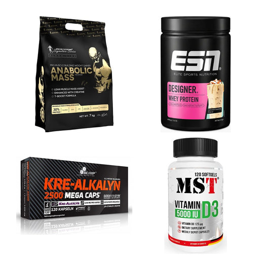 Masseaufbau für Fortgeschrittene: Kevin Levrone Anabolic + 3 weitere – alle enthaltenen Artikel