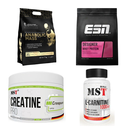 Masseaufbau für Fortgeschrittene: Kevin Levrone Anabolic + 3 weitere – alle enthaltenen Artikel