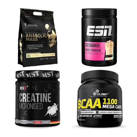 Masseaufbau für Fortgeschrittene: Kevin Levrone Anabolic + 3 weitere – alle enthaltenen Artikel
