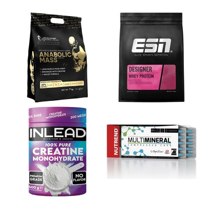 Masseaufbau für Fortgeschrittene: Kevin Levrone Anabolic + 3 weitere – alle enthaltenen Artikel