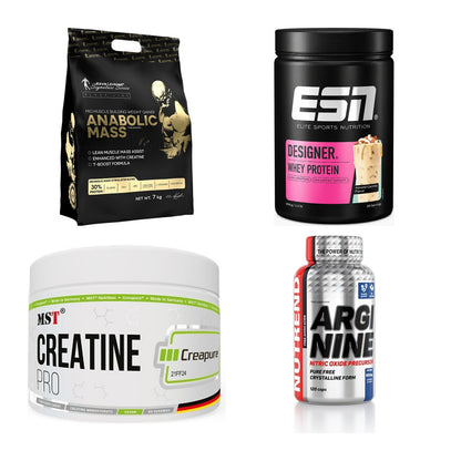 Masseaufbau für Fortgeschrittene: Kevin Levrone Anabolic + 3 weitere – alle enthaltenen Artikel