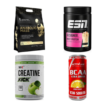 Masseaufbau für Fortgeschrittene: Kevin Levrone Anabolic + 3 weitere – alle enthaltenen Artikel