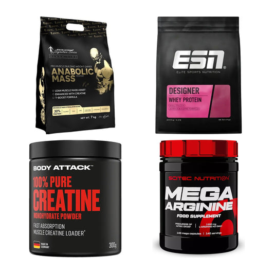 Masseaufbau für Fortgeschrittene: Kevin Levrone Anabolic + 3 weitere – alle enthaltenen Artikel