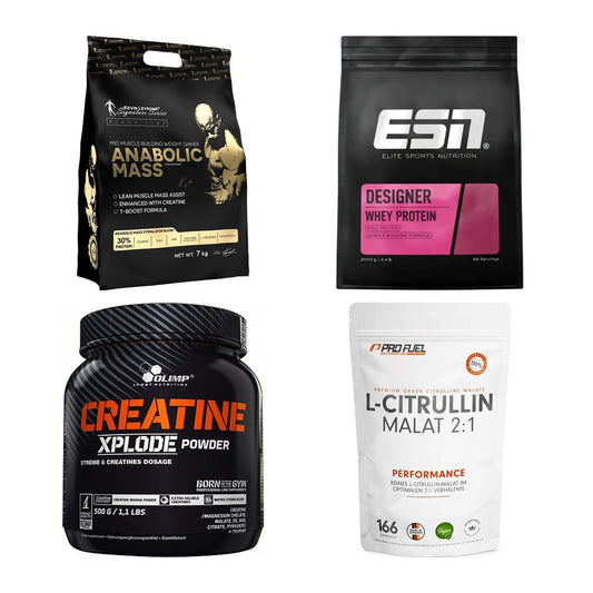 Masseaufbau für Fortgeschrittene: Kevin Levrone Anabolic + 3 weitere – alle enthaltenen Artikel