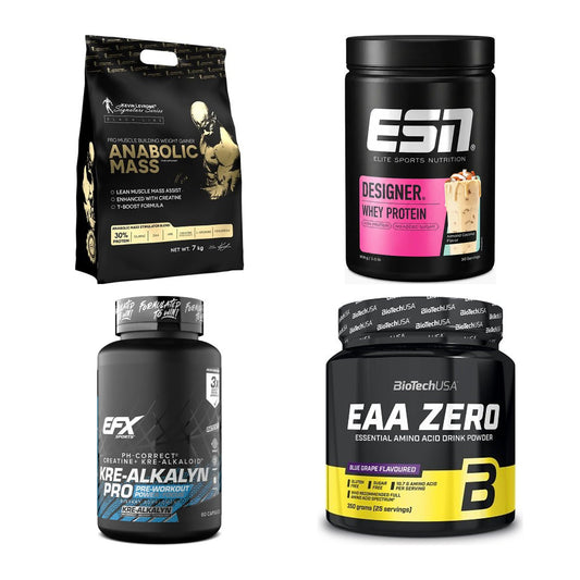 Masseaufbau für Fortgeschrittene: Kevin Levrone Anabolic + 3 weitere – alle enthaltenen Artikel