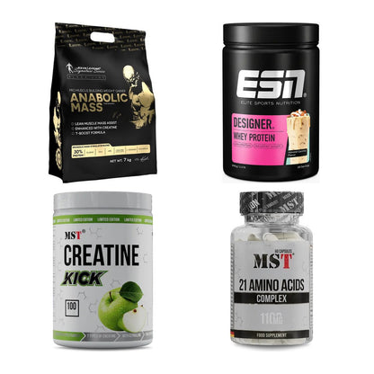 Masseaufbau für Fortgeschrittene: Kevin Levrone Anabolic + 3 weitere – alle enthaltenen Artikel