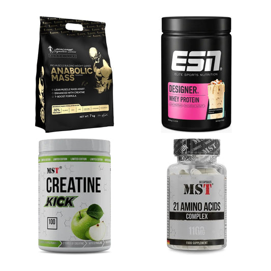 Masseaufbau für Fortgeschrittene: Kevin Levrone Anabolic + 3 weitere – alle enthaltenen Artikel