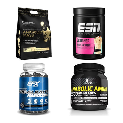 Masseaufbau für Fortgeschrittene: Kevin Levrone Anabolic + 3 weitere – alle enthaltenen Artikel