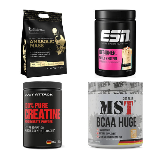 Masseaufbau für Fortgeschrittene: Kevin Levrone Anabolic + 3 weitere – alle enthaltenen Artikel