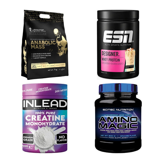 Masseaufbau für Fortgeschrittene: Kevin Levrone Anabolic + 3 weitere – alle enthaltenen Artikel