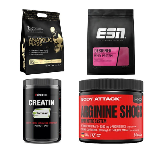 Masseaufbau für Fortgeschrittene: Kevin Levrone Anabolic + 3 weitere – alle enthaltenen Artikel