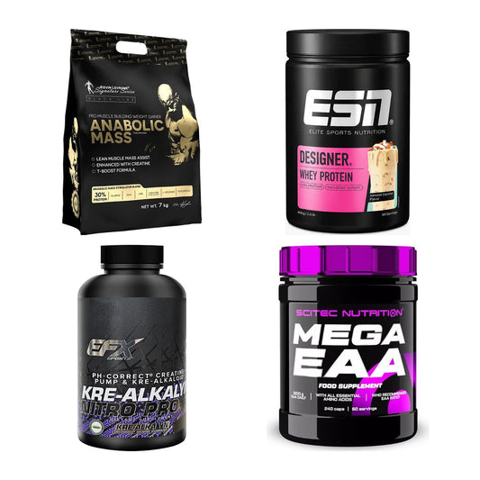 Masseaufbau für Fortgeschrittene: Kevin Levrone Anabolic + 3 weitere – alle enthaltenen Artikel