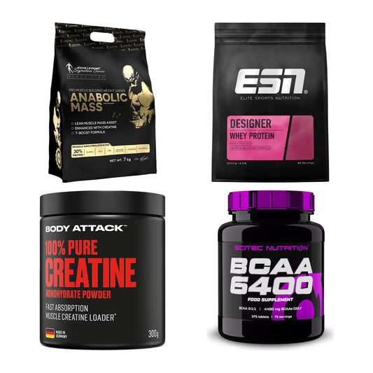 Masseaufbau für Fortgeschrittene: Kevin Levrone Anabolic + 3 weitere – alle enthaltenen Artikel