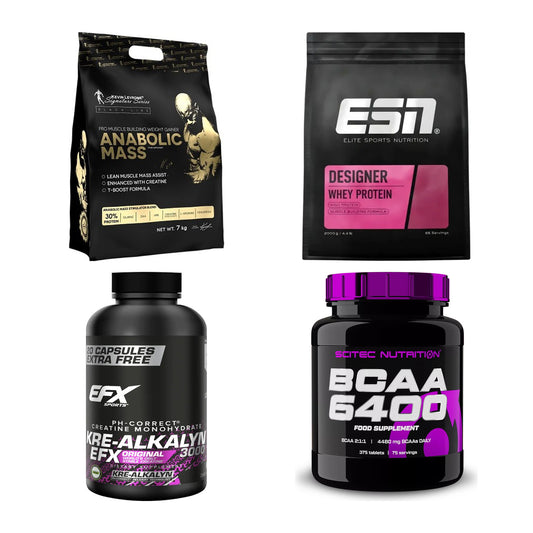 Masseaufbau für Fortgeschrittene: Kevin Levrone Anabolic + 3 weitere – alle enthaltenen Artikel