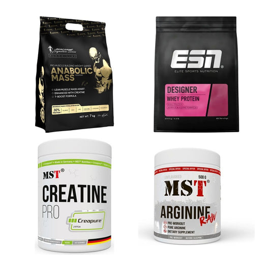 Masseaufbau für Fortgeschrittene: Kevin Levrone Anabolic + 3 weitere – alle enthaltenen Artikel