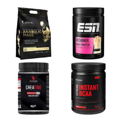 Masseaufbau für Fortgeschrittene: Kevin Levrone Anabolic + 3 weitere – alle enthaltenen Artikel
