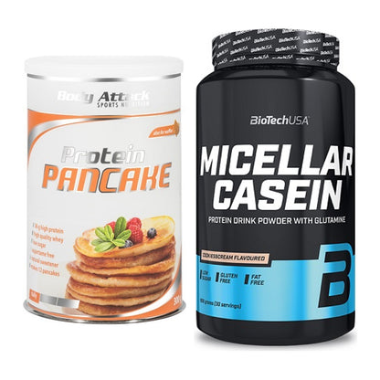 Protein-Frühstücks-Set: Body Attack Protein + BioTech Micellar – alle enthaltenen Artikel