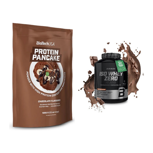 Protein-Frühstücks-Set: BioTech Protein + BioTech Iso Whey Zero – alle enthaltenen Artikel