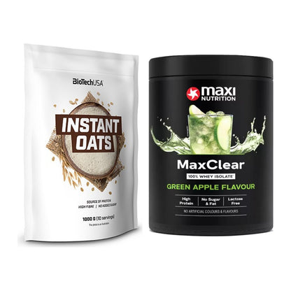 Protein-Frühstücks-Set: BioTech Instant Oats + MaxiNutrition – alle enthaltenen Artikel