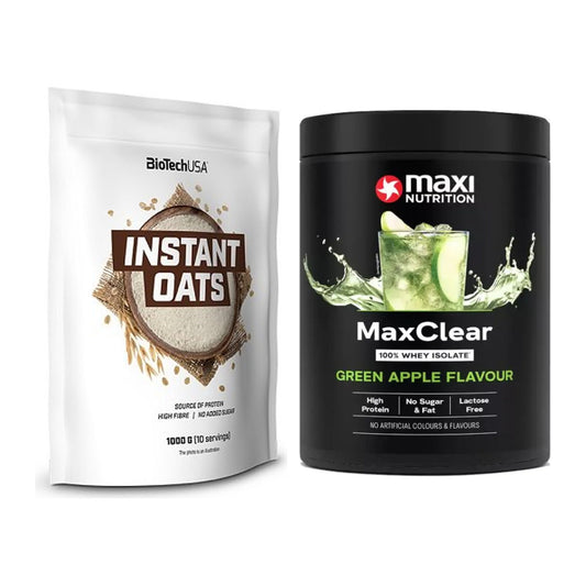 Protein-Frühstücks-Set: BioTech Instant Oats + MaxiNutrition – alle enthaltenen Artikel