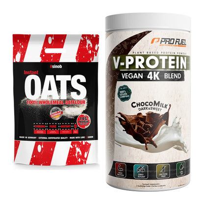 Protein-Frühstücks-Set: Sinob Instant Oats + ProFuel V-PROTEIN – alle enthaltenen Artikel
