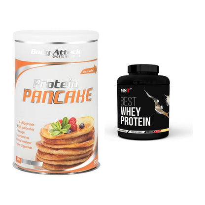 Protein-Frühstücks-Set: Body Attack Protein + MST Best Whey Protein – alle enthaltenen Artikel