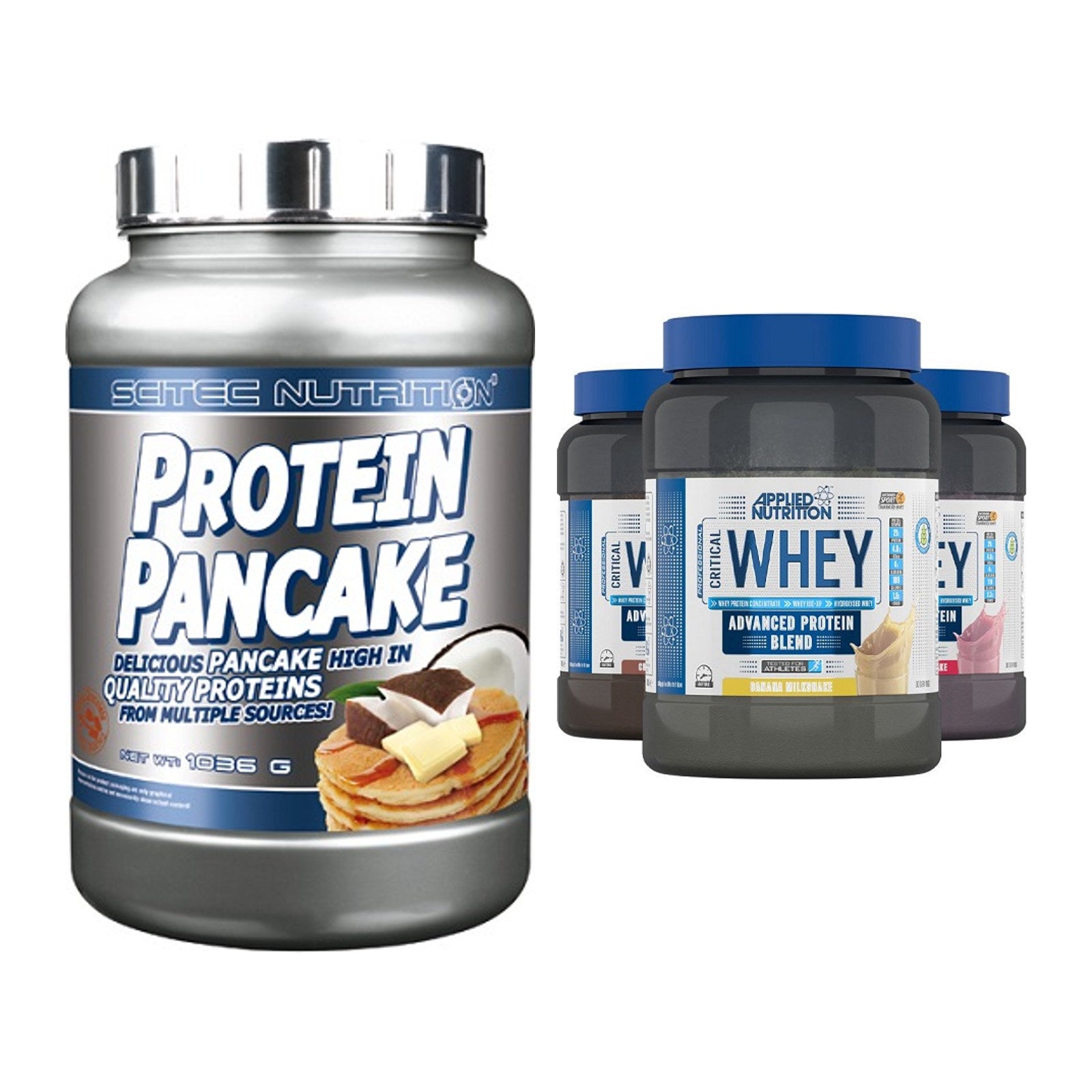Protein-Frühstücks-Set: Scitec Protein + Applied Nutrition – alle enthaltenen Artikel