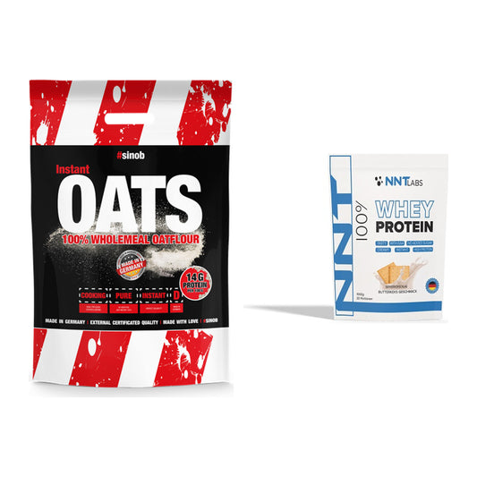 Protein-Frühstücks-Set: Sinob Instant Oats + NNT Whey – alle enthaltenen Artikel