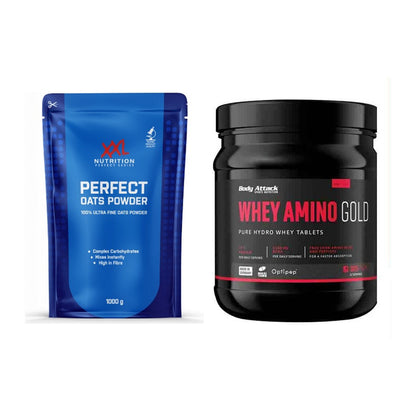 Protein-Frühstücks-Set: XXL Nutrition Perfect + Body Attack Whey – alle enthaltenen Artikel