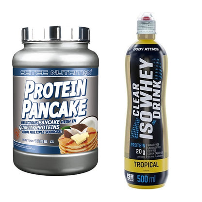 Protein-Frühstücks-Set: Scitec Protein + Body Attack Clear Iso – alle enthaltenen Artikel