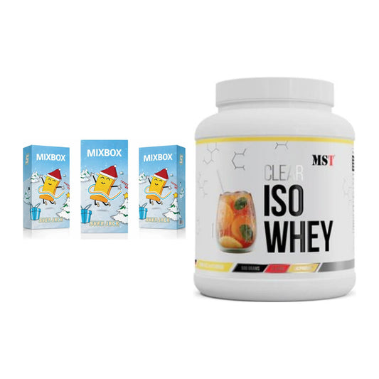 Protein-Frühstücks-Set: Sven Jack MIXBOX + MST Iso Clear – alle enthaltenen Artikel