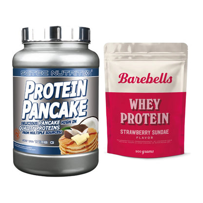 Protein-Frühstücks-Set: Scitec Protein + Barebells Whey – alle enthaltenen Artikel