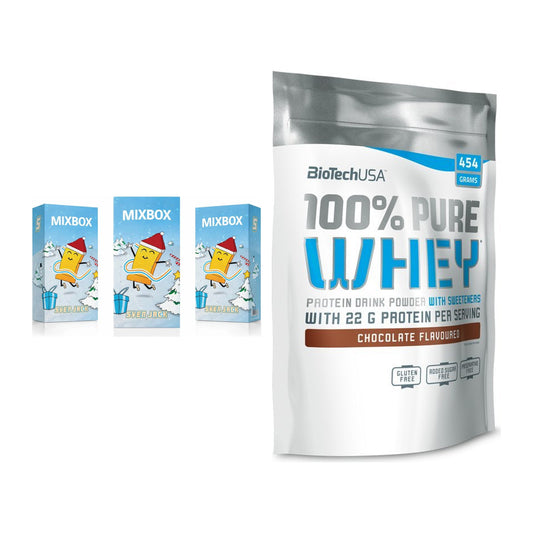 Protein-Frühstücks-Set: Sven Jack MIXBOX + BioTech 100% Pure – alle enthaltenen Artikel