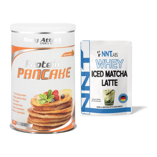 Protein-Frühstücks-Set: Body Attack Protein + NNT Whey ICED MATCHA – alle enthaltenen Artikel