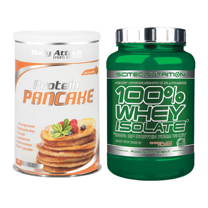 Protein-Frühstücks-Set: Body Attack Protein + Scitec Whey Isolate – alle enthaltenen Artikel