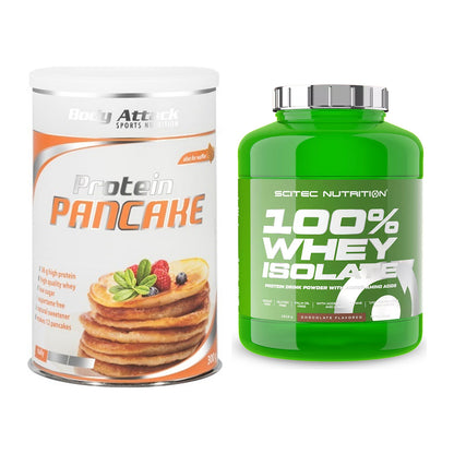 Protein-Frühstücks-Set: Body Attack Protein + Scitec Whey Isolate – alle enthaltenen Artikel