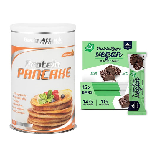 Protein-Frühstücks-Set: Body Attack Protein + Multipower Vegan – alle enthaltenen Artikel