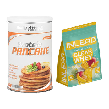 Protein-Frühstücks-Set: Body Attack Protein + INLEAD Clear Whey – alle enthaltenen Artikel