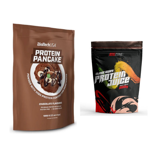Protein-Frühstücks-Set: BioTech Protein + Big Zone Clear Whey – alle enthaltenen Artikel
